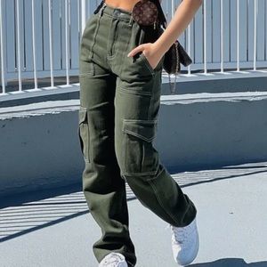 White Fox Keep on Moving Cargo Pants